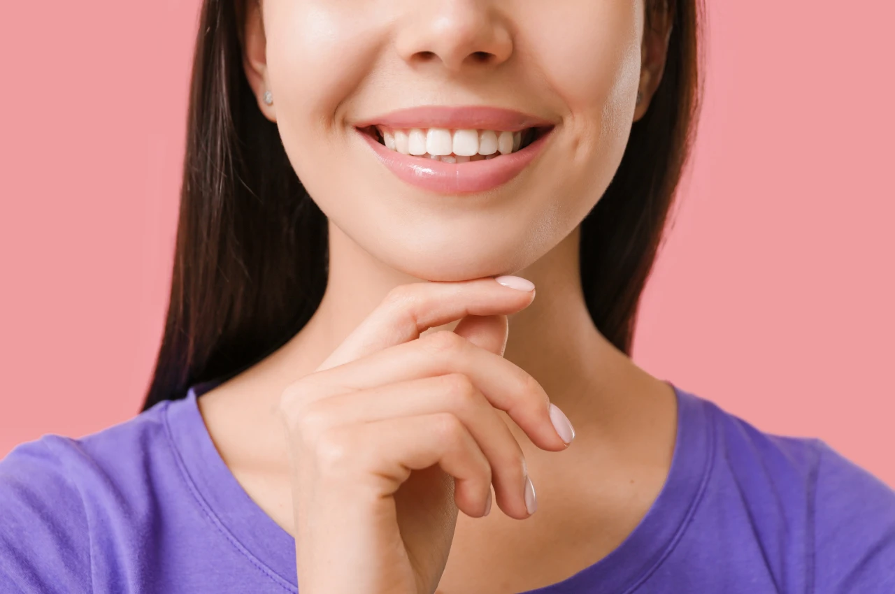 Gummy smile botox candidate being evaluated by Dr. Khaled Al Sayed in Amman, Jordan